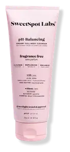 SweetSpot Labs Unscented pH-Balanced Creamy Full Body Cleanser