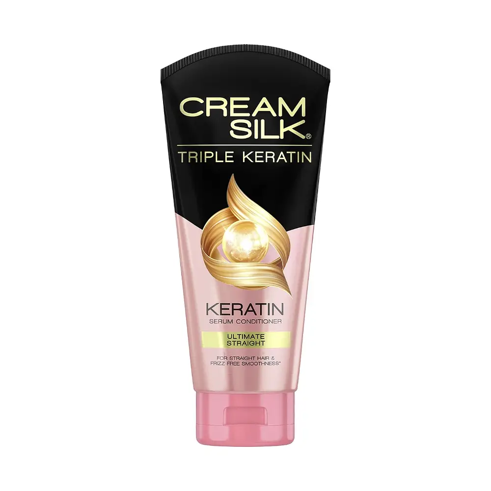Creamsilk Triple Keratin Ultimate Straight Serum Conditioner