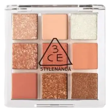 3CE Multi Eye Color Palette Clear Layer Edition #Shot Again