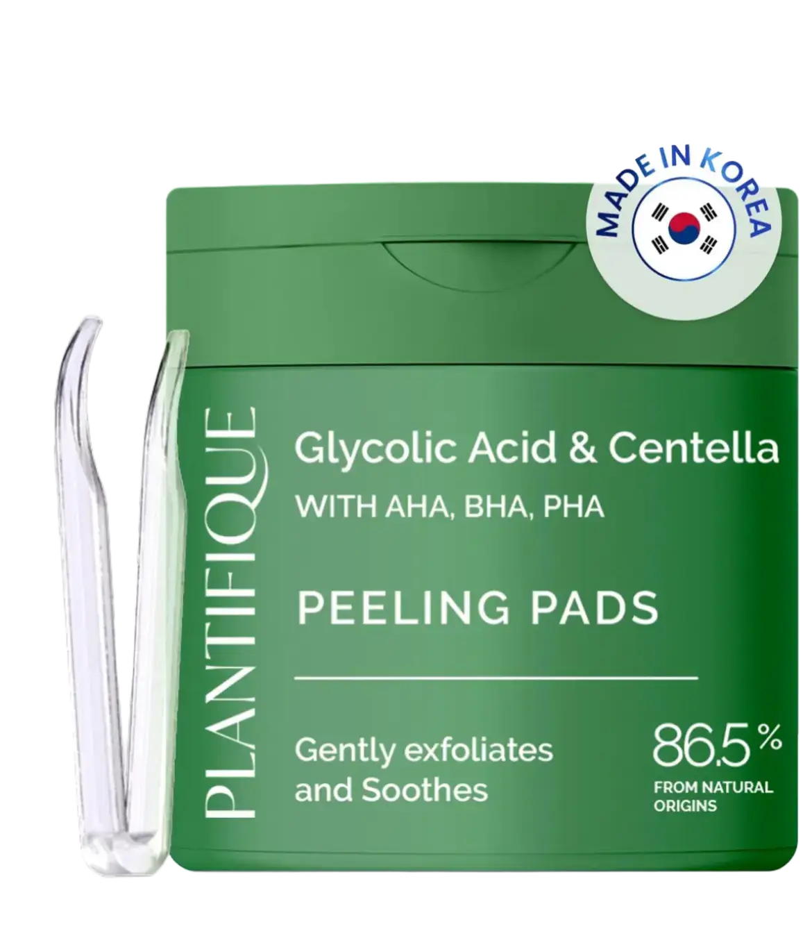 Plantifique Glycolic Acid & Centella Peeling Pads