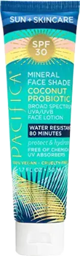Pacifica Mineral Face Shade Coconut Probiotic SPF 30