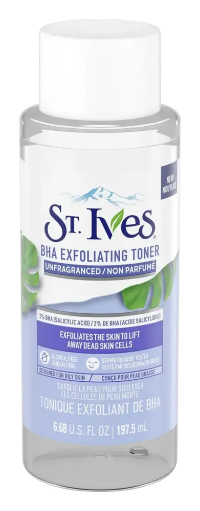 St. Ives Unfragranced BHA Exfoliating Toner