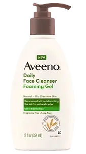 Aveeno Daily Face Cleanser Foaming Gel
