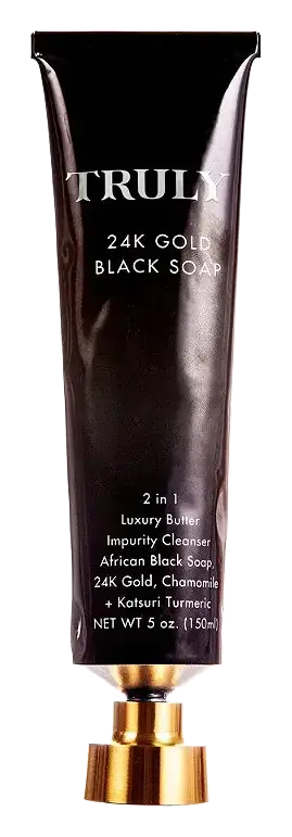 Truly 24k Gold Black Soap Impurity Cleanser