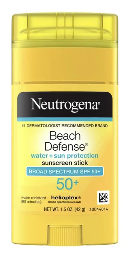 Neutrogena Beach Defense Water + Sun Protection Sunscreen Stick Broad Spectrum SPF 50+