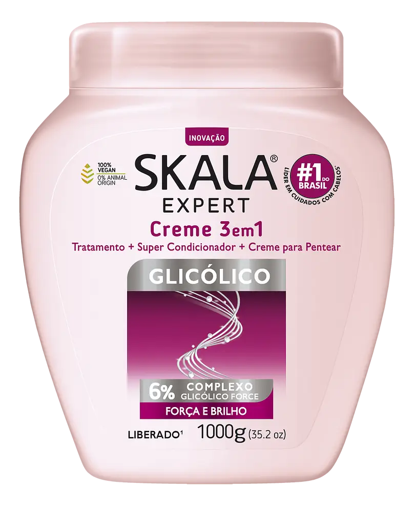 Skala Expert Glicólico Creme 3em1 Tratamento