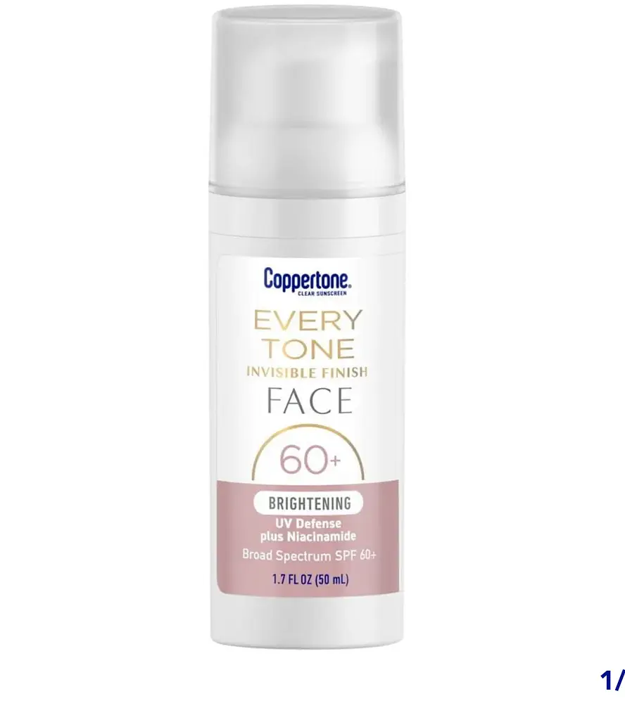 Coppertone Every Tone Invisible Finish Face Sunscreen SPF 60+