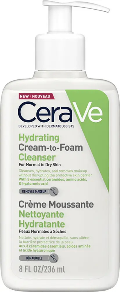 CeraVe Hydrating Cream-To-Foam Cleanser Morocco