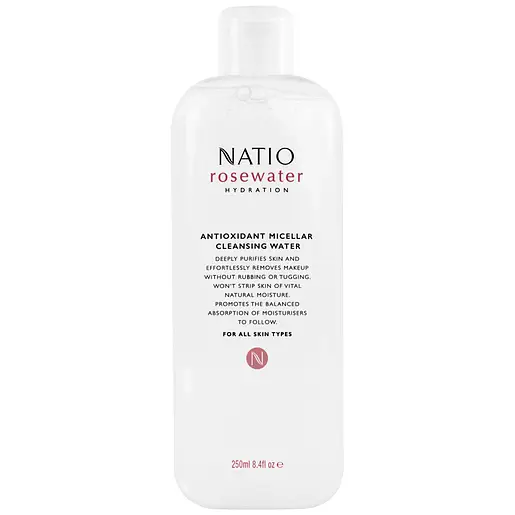 Natio Rosewater Antioxidant Micellar Cleansing Water