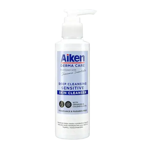 Aiken Derma Care Deep Cleansing Sensitive Skin Cleanser