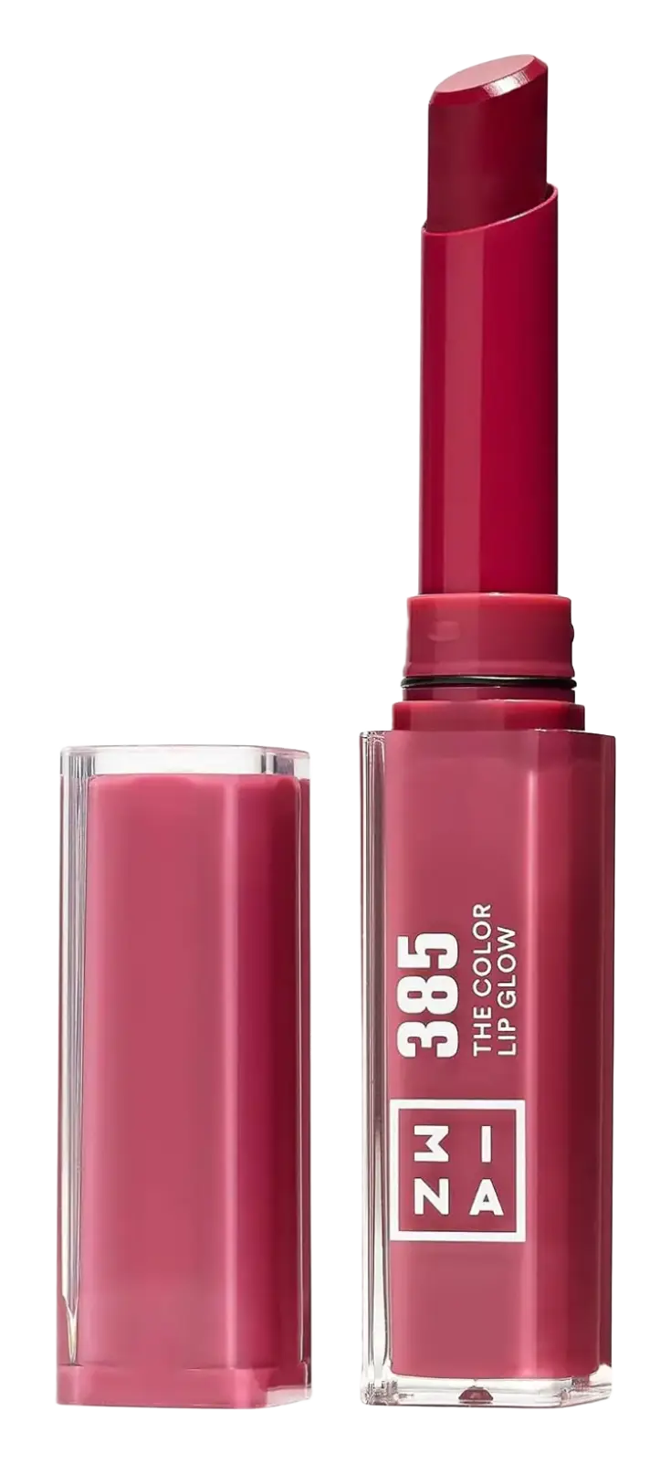 3INA The Color Lip Glow 385 Wild Berry Pink