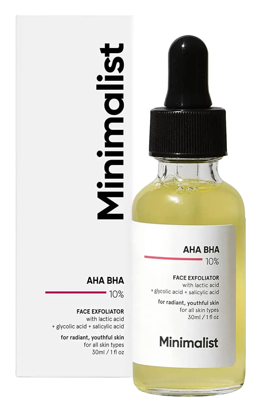 Minimalist AHA BHA 10% Face Exfoliator