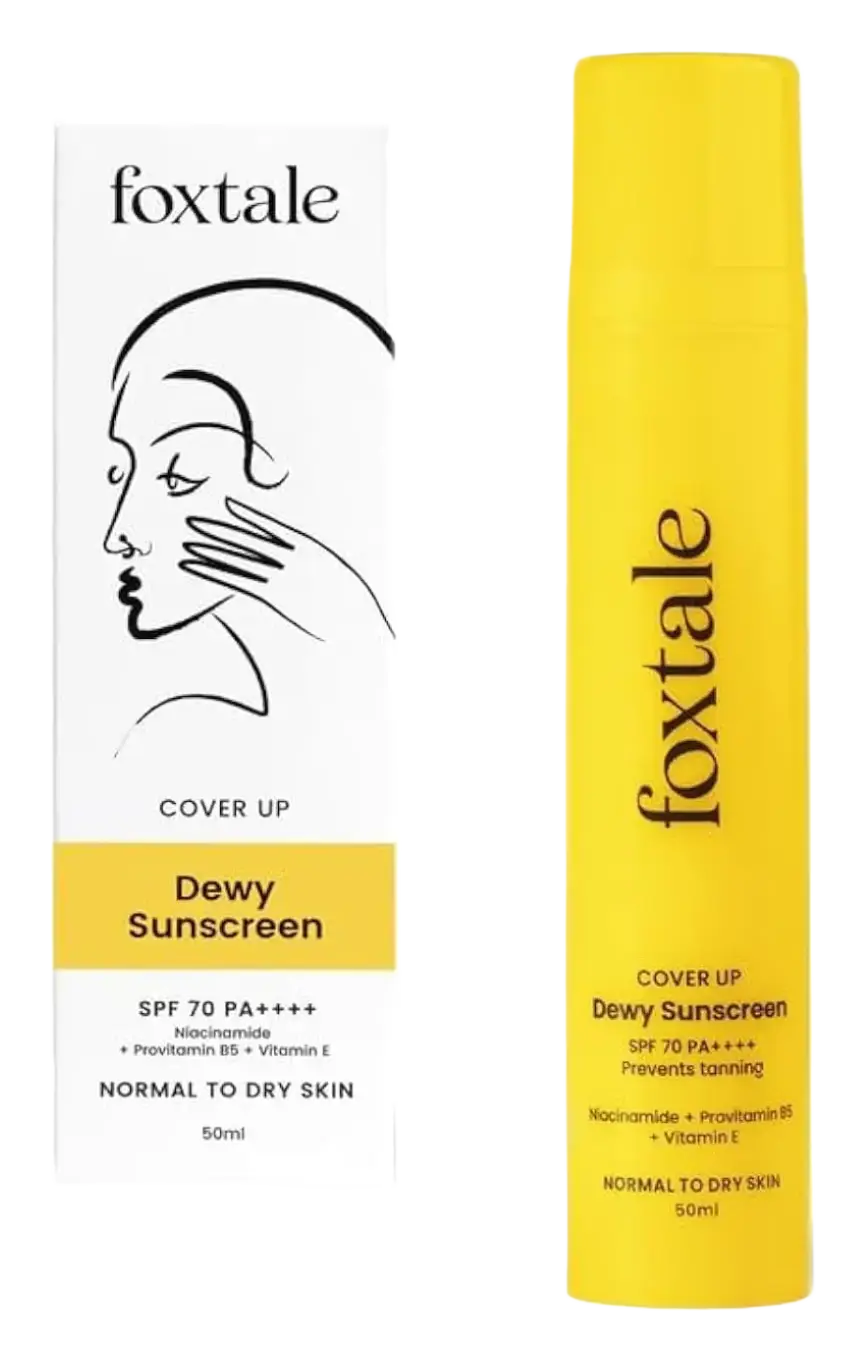 Foxtale SPF 70 Dewy Finish Sunscreen