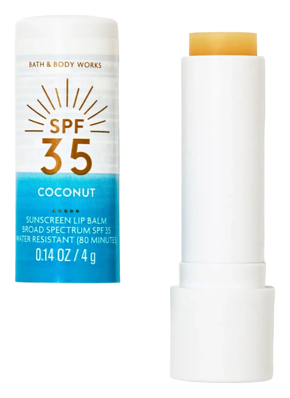 Bath & Body Works Coconut SPF 35 Lip Balm