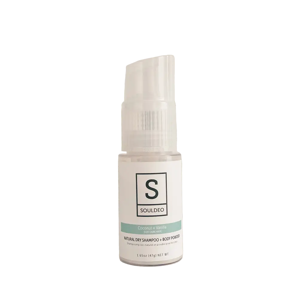 SoulDeo Coconut + Vanilla Dry Shampoo For Dark Hair