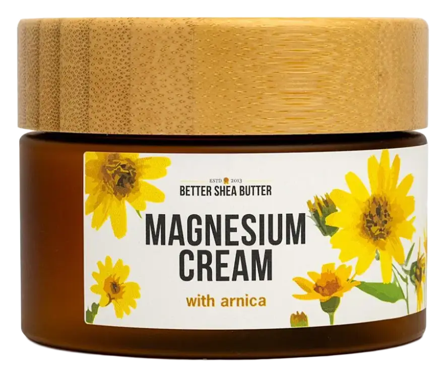 Better Shea Butter Magnesium Cream Arnica