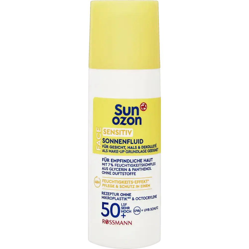 Sunozon Sonnenfluid Sensitiv LSF50+