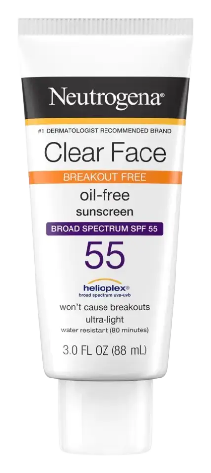 Neutrogena Clear Face Sunscreen Lotion - SPF 55
