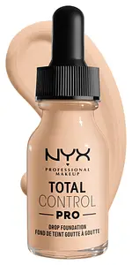 NYX Cosmetics Total Control Pro Drop Skin-True Buildable Vegan Foundation Light Ivory