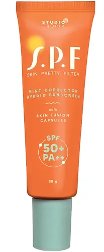 Studio Tropik SPF 50+ Pa++ (Mint) - Skin Pretty Filter Mint