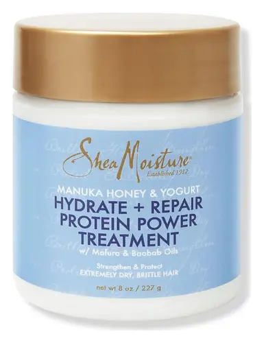 Shea Moisture Manuka Honey & Yogurt Hydrate + Repair Protein-Strong Treatment