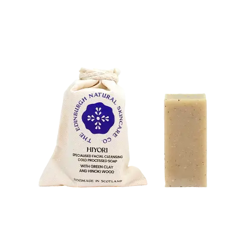 The Edinburgh Natural Skincare Company Hiyori Specialised Facial Cleansing Cold Processed Soap
