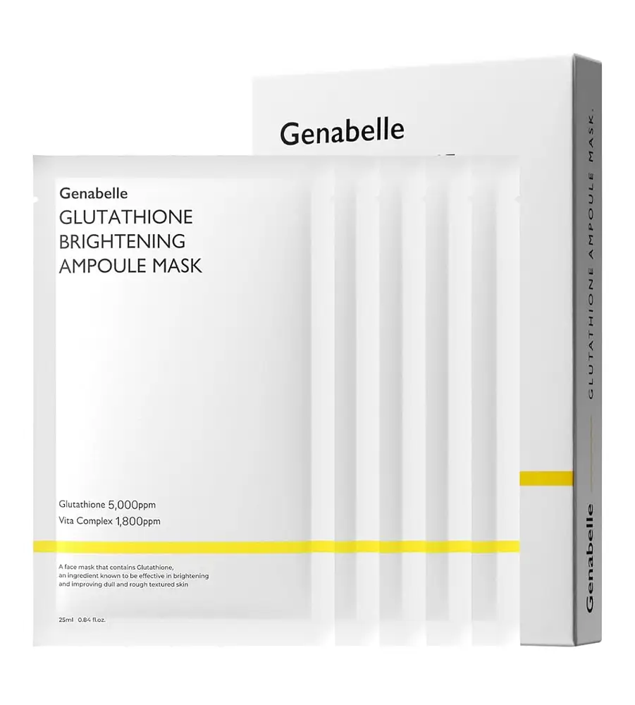 Genabelle Glutathione Brightening Ampoule Mask
