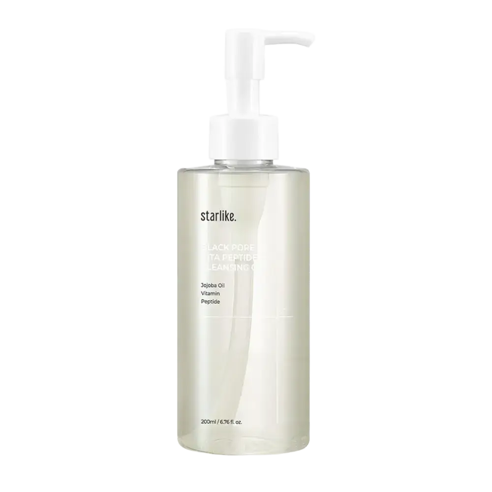 Starlike Black Pore Vita Peptide Cleansing Oil