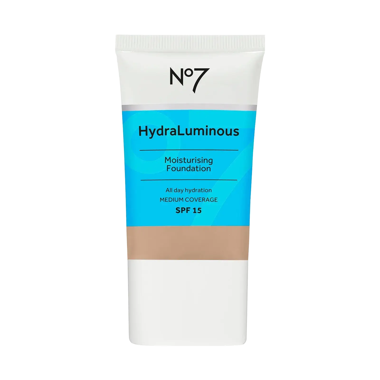 No7 HydraLuminous Moisturising Foundation 6 Warm Beige