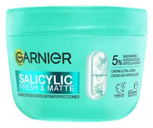 Garnier Salicylic Fresh & Matte Hydrating Sorbet Cream Spain