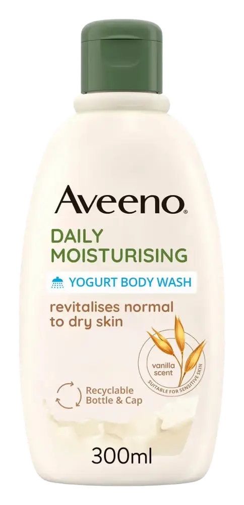 Aveeno Daily Moisturising Yogurt Body Wash Vanilla & Oat Scented
