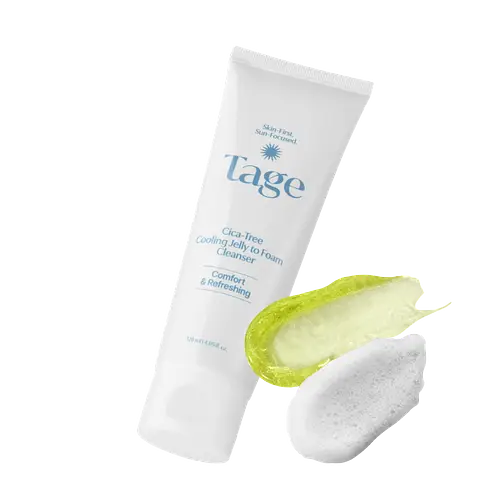 Tage Cica-Tree Cooling Jelly To Foam Cleanser