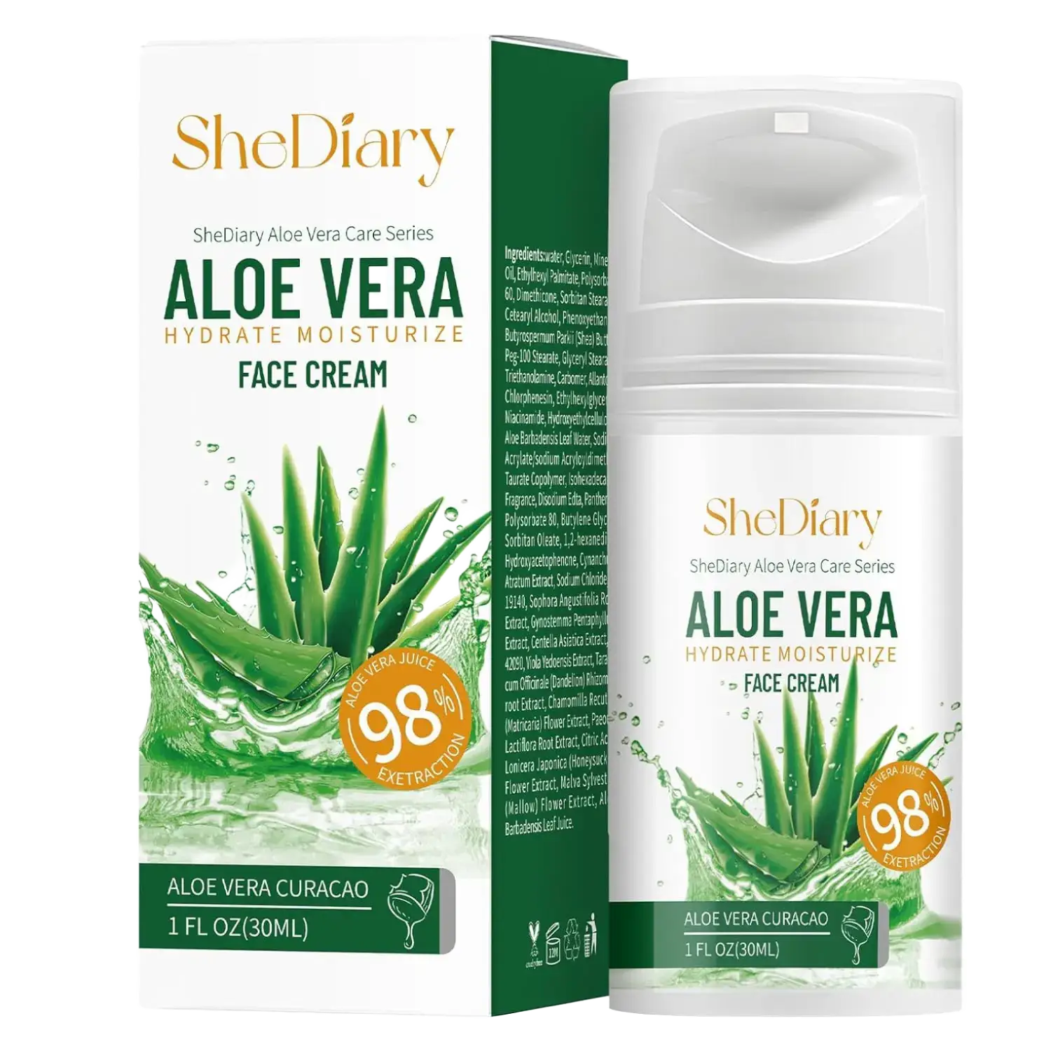 SheDiary Aloe Vera Face Cream
