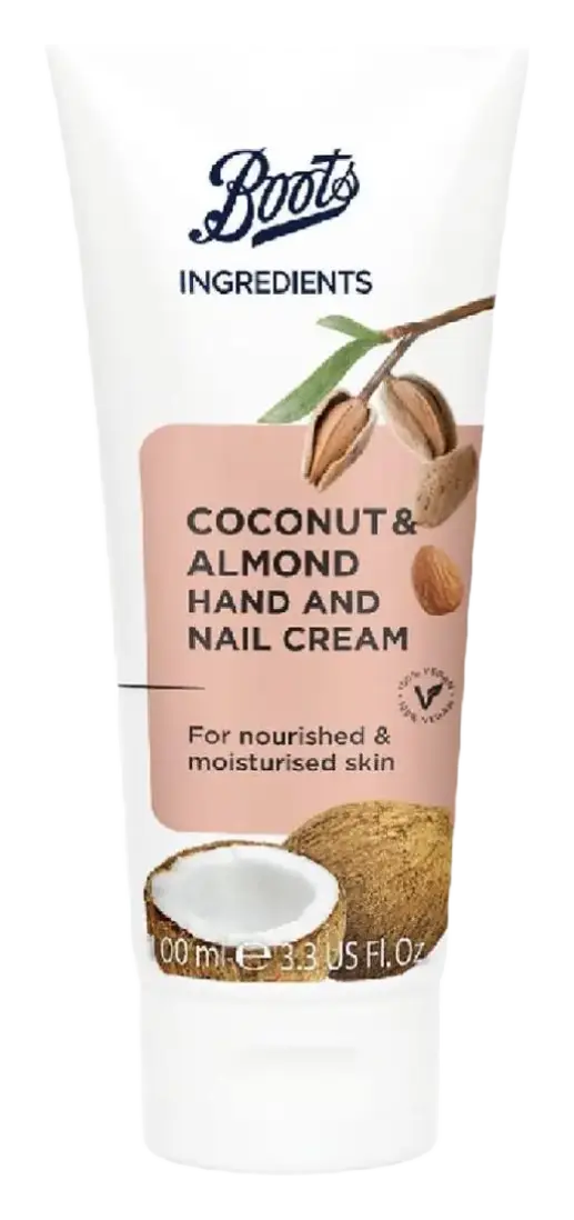 Boots Ingredients Coconut & Almond Hand And Nail Cream
