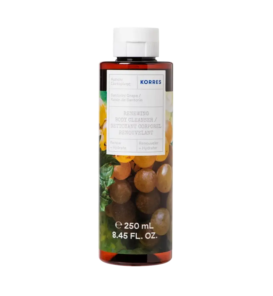 KORRES Renewing Body Cleanser Santorini Grape