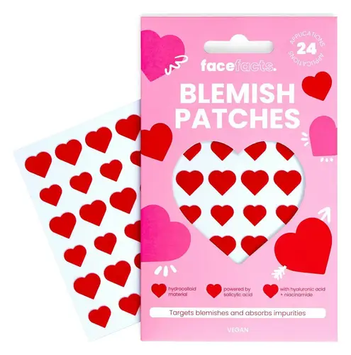 Face Facts Blemish Patches Red Hearts