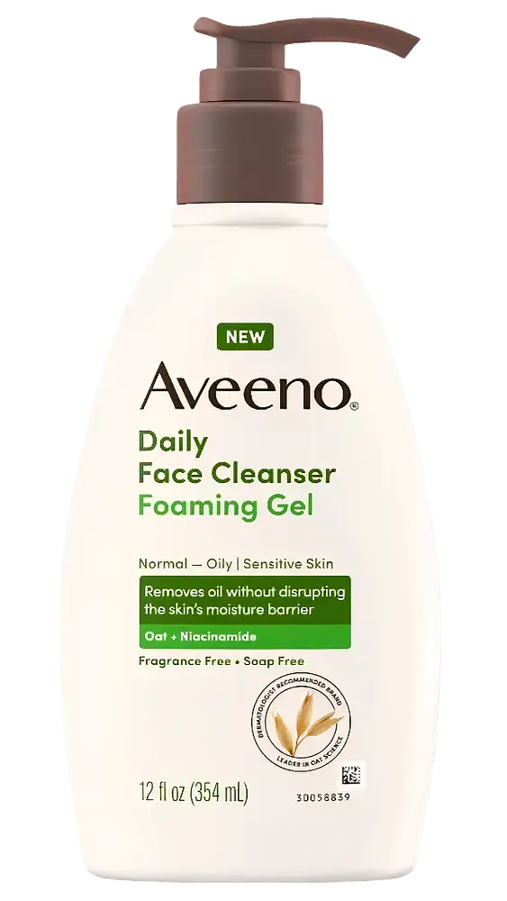 Aveeno Daily Face Cleanser Foaming Gel
