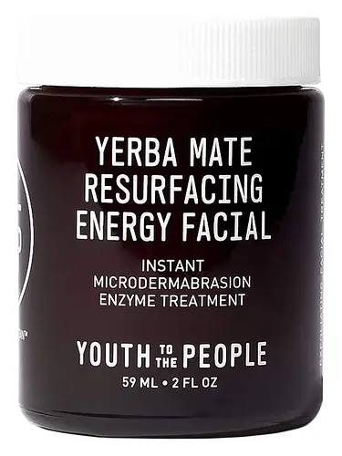 Youth To The People Yerba Mate Resurfacing + Exfoliating Energy Facial with Enzymes