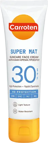 Carroten Super Mat Suncare Face Cream  SPF 30