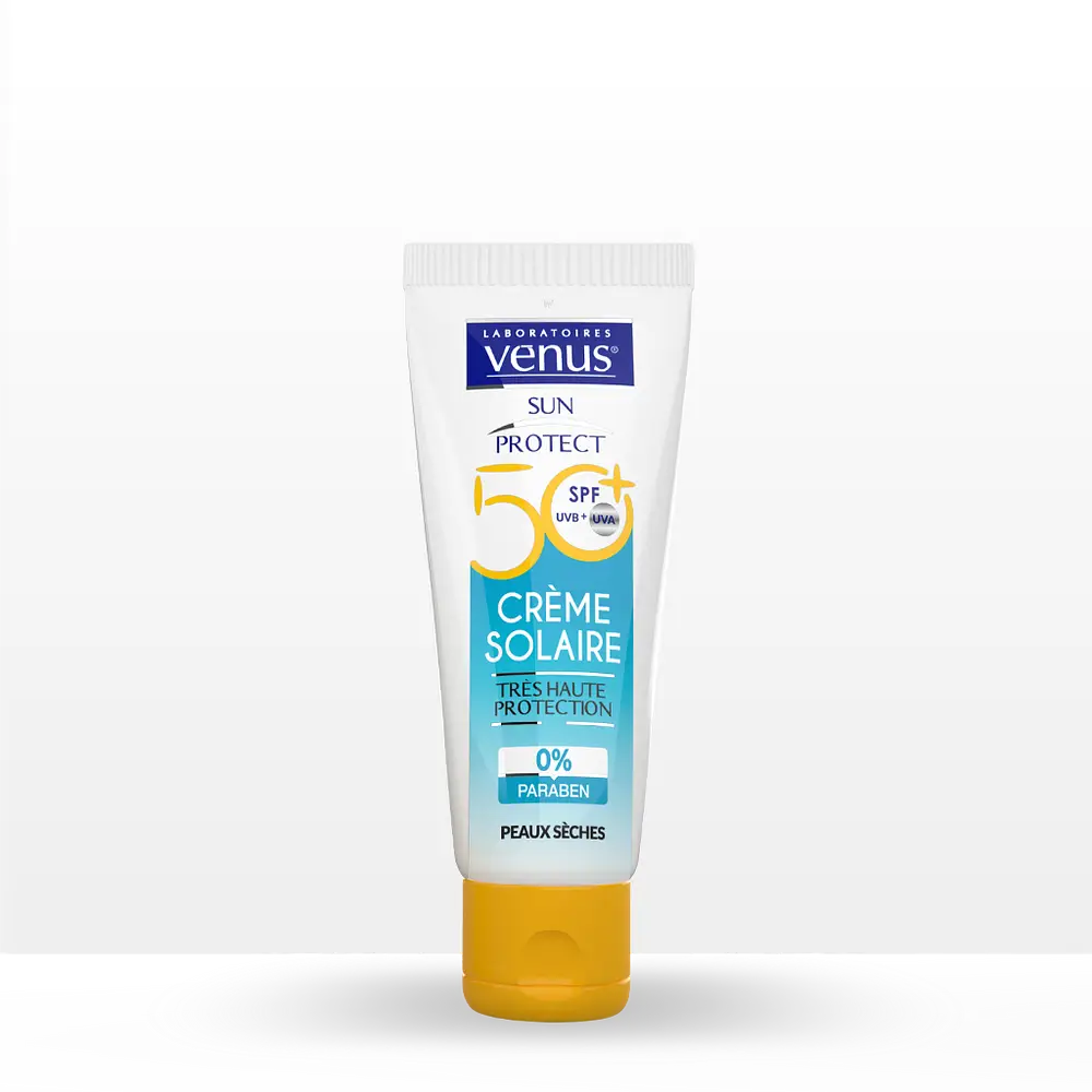 laboratoires venus Crème Solaire Tres Haute Protection SPF 50+ Peaux Séches