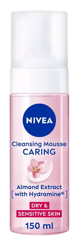 Nivea Cleansing Mousse Caring Almond Extract