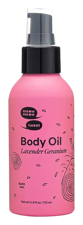 Meow Meow Tweet Body Oil Lavender Geranium
