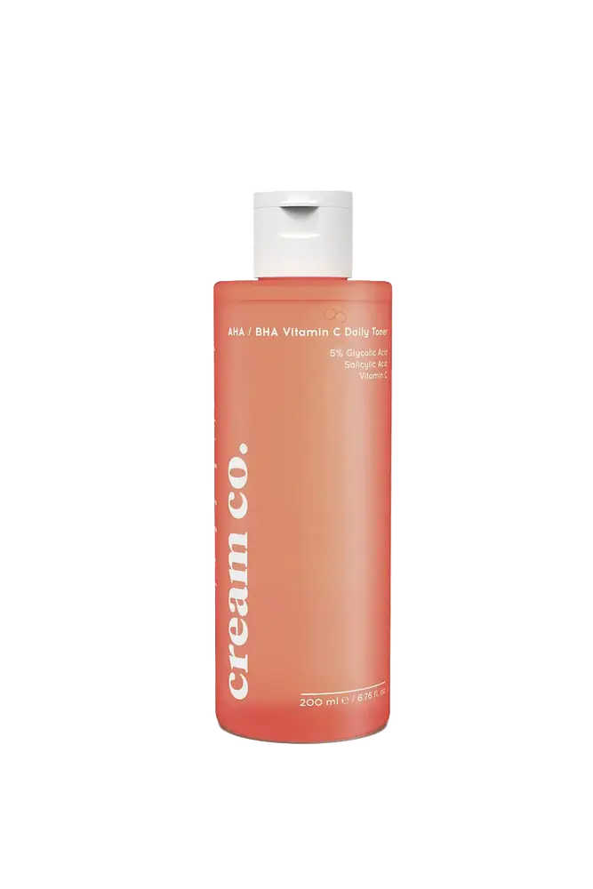 Cream Co. AHA / BHA Vitamin C Daily Toner