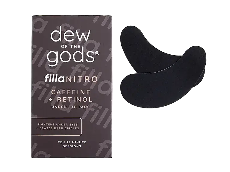 dew of the gods Filla Nitro Caffeine + Retinol Under Eye Pads