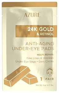 Azure 24K Gold & Retinol Anti-Aging Under Eye Pads