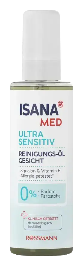 ISANA Ultra Sensitiv Reinigungs-Öl Gesicht