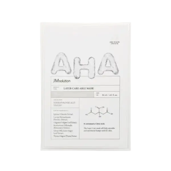 JMsolution Layer Care Mask AHA Able
