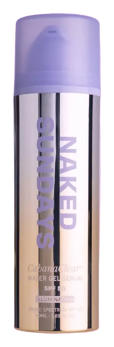Naked Sundays Cabanaclear Water Gel Serum SPF 50 Illuminating