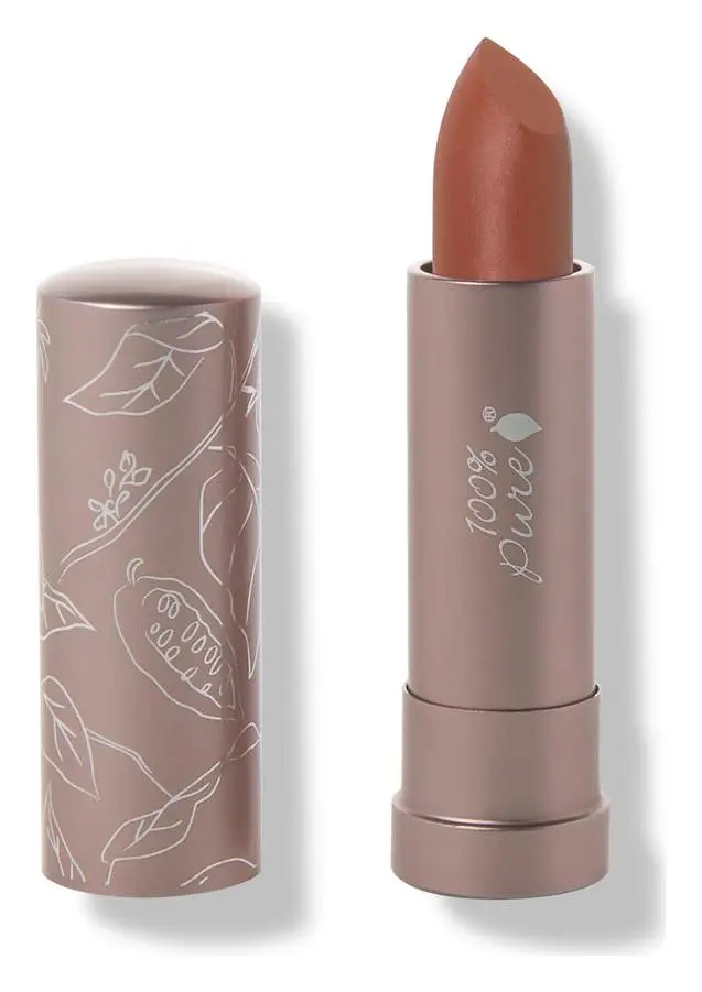 100% Pure Fruit Pigmented Cocoa Butter Matte Lipstick Mojave