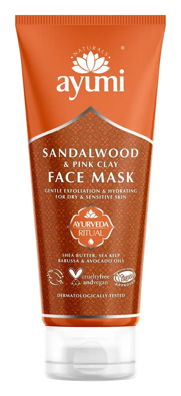 Ayumi Sandalwood & Pink Clay Face Mask